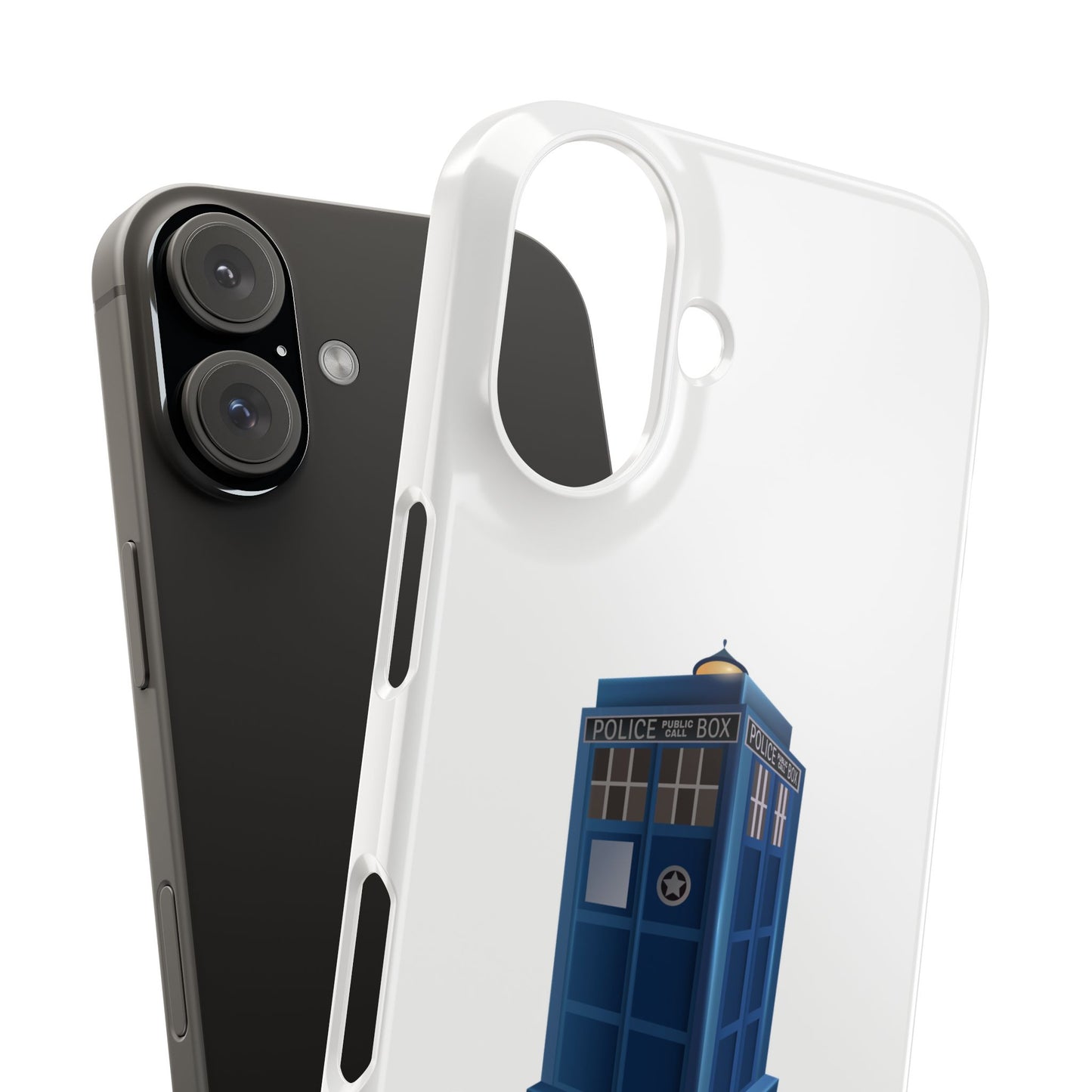 Doctor Who TARDIS Slim Phone Cases, Sci-Fi Phone Covers, Whovian Gifts, Geeky Accessories, Birthday Presents, Fun Tech Gear
