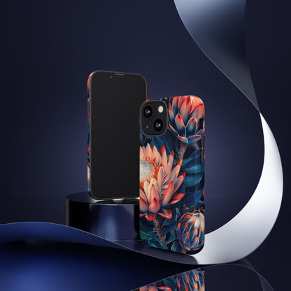 Floral Phone Case | Tough Cases, Floral Design, Phone Accessory, Gift for Her, Customizable Case, Nature Lover Gift
