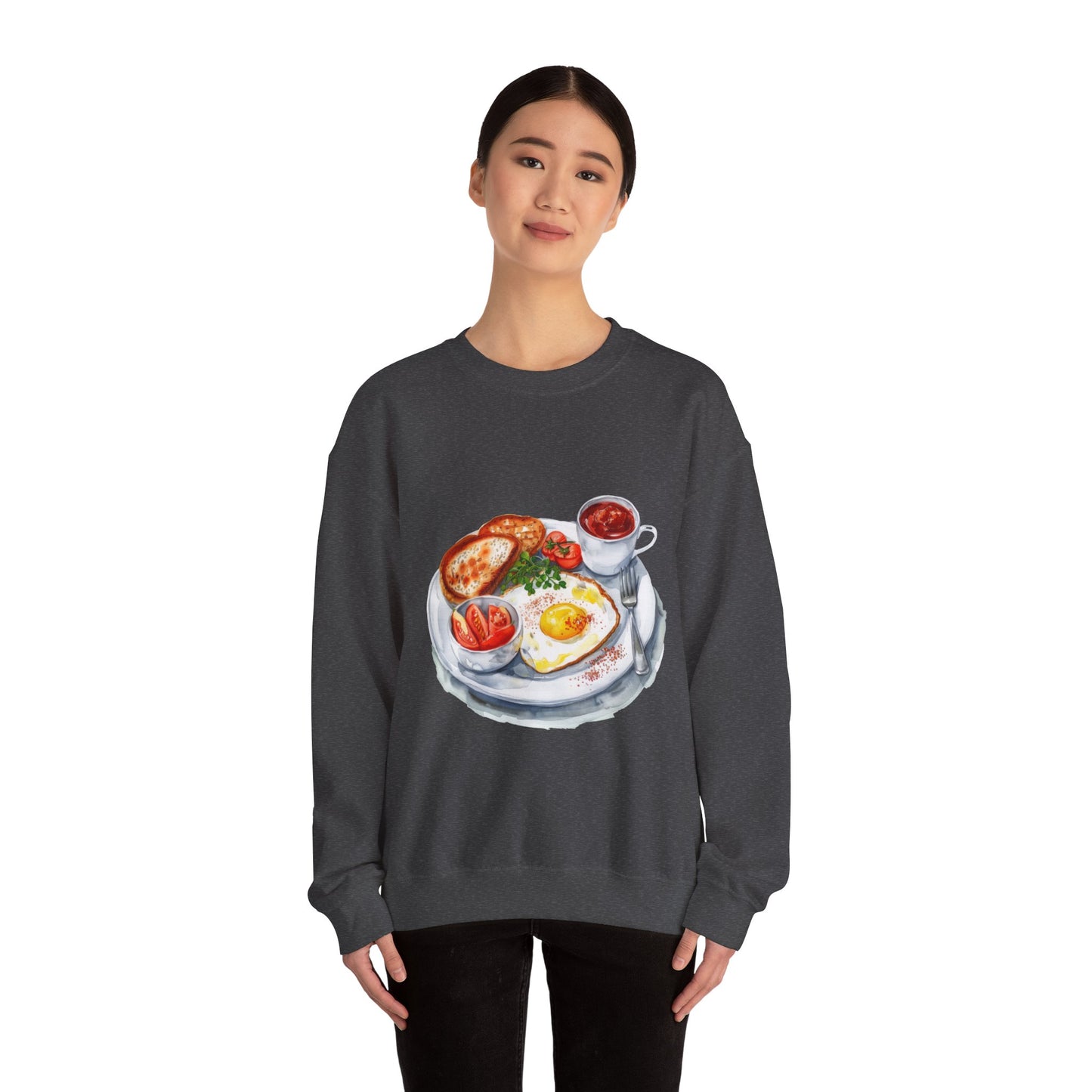 Unisex Heavy Blend™ Crewneck Sweatshirt - The British Table - A Feast of National Favorites