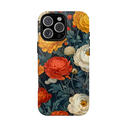 Floral Tough Case for Phones | Durable Floral Phone Cover, Boho Chic, Unique Gift for Her, Phone Protection, Flower Design