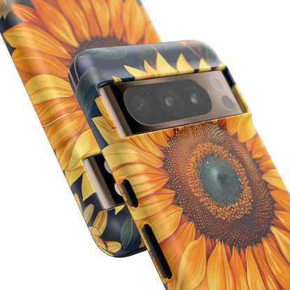 Sunflower Phone Case - Floral Design for Nature Lovers, Cute Spring Accessory, Gift for Her, Eco-Friendly Cover