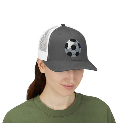 Sparkling Soccer Snapback Cap | Fun Sports Hat, Gift for Soccer Fans, Outdoor Activities, Playtime Accessories, Casual Wear