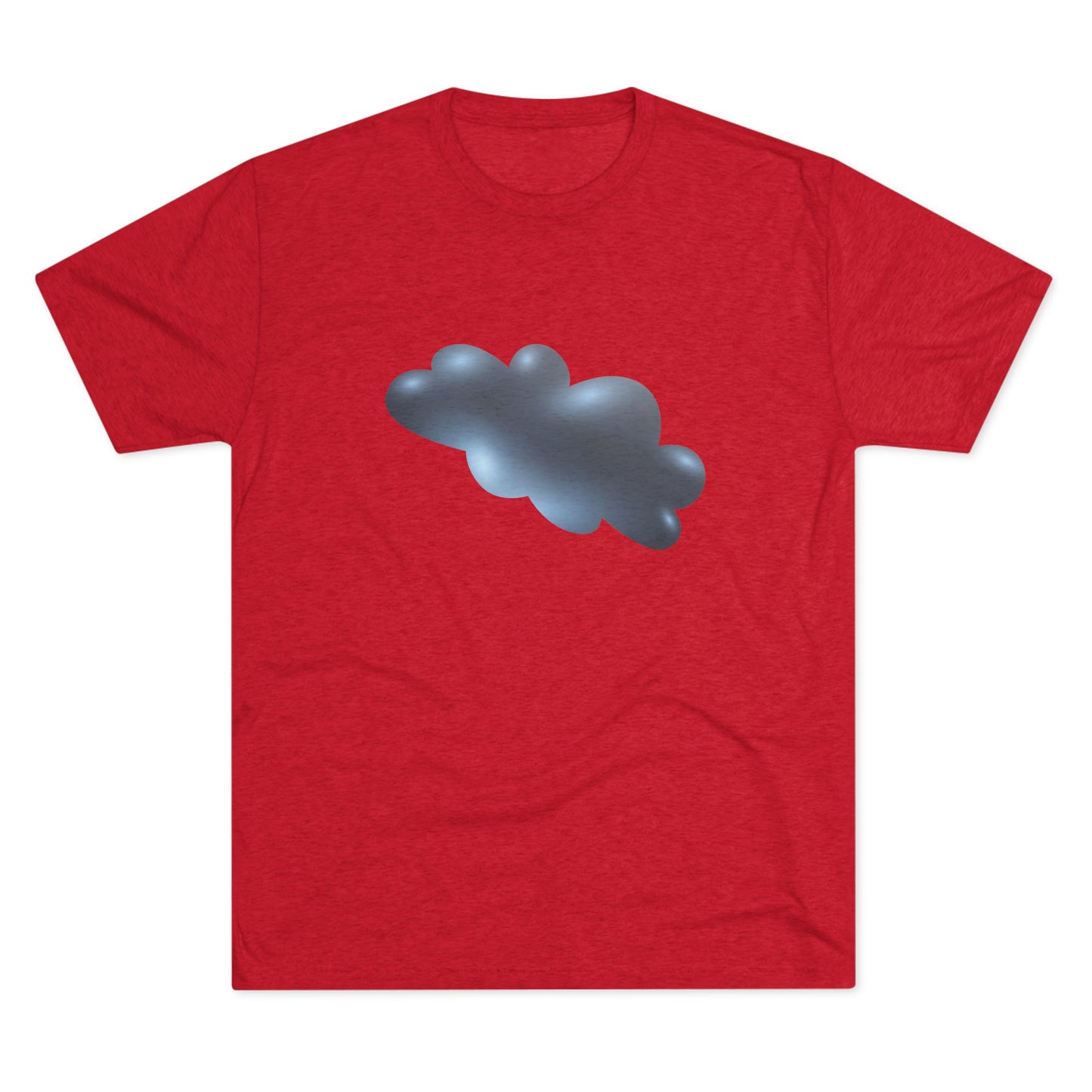 Serene Cloudscape - Dreamy Cloud Soft Unisex Tri-Blend Crew Tee