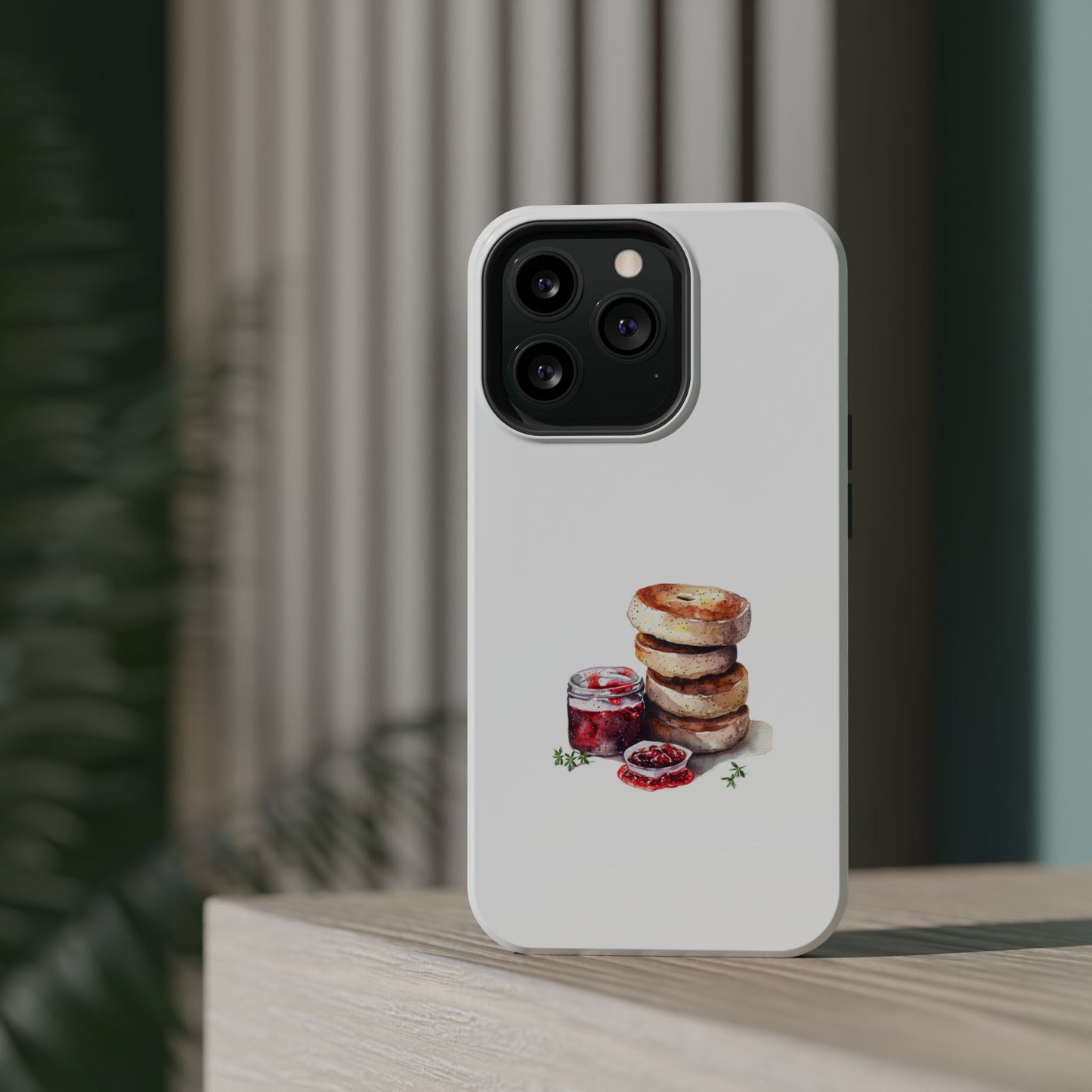 Artistic Phone Cases, Personalized Cases for Food Lovers, Stylish Magnetic Tough Cases, Unique Gift for Foodies, Trendy Accessories
