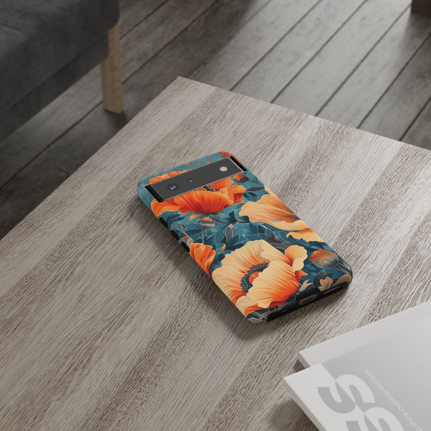 Floral Phone Case, Tough Cases for Protection and Style, Spring Aesthetic, Gift for Her, Phone Accessory for Nature Lovers