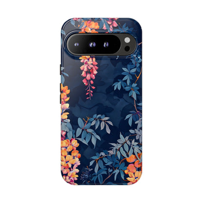 Floral iPhone Case, Tough Phone Cover, Gift for Her, Nature Lover Accessory, Spring Decor, Unique Floral Design