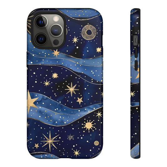 Cosmic Phone Case - Tough Cases, Galaxy Art, Starry Sky, Trendy Accessories, Space Lover Gift, Celestial Design