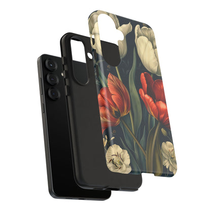 White Flower Tough Cases