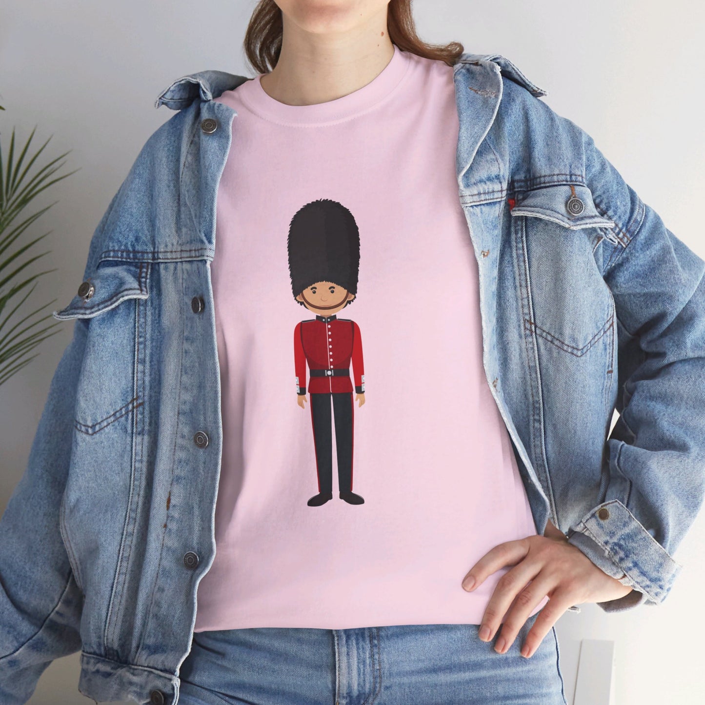Red Jacket - Bodmin Keep Cornwall's Army Museum Classic Unisex Heavy Cotton Tee