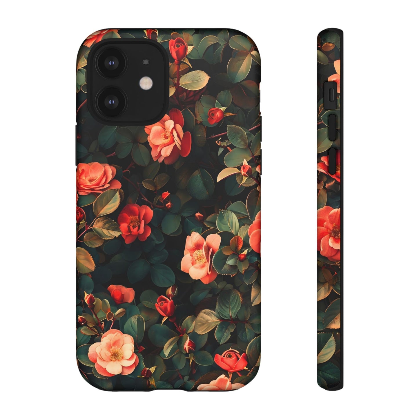 Floral Phone Case - Elegant Floral Design, Tough Protective Case, Perfect Gift for Her, Trendy Phone Accessories, Mother’s Day, Birthday