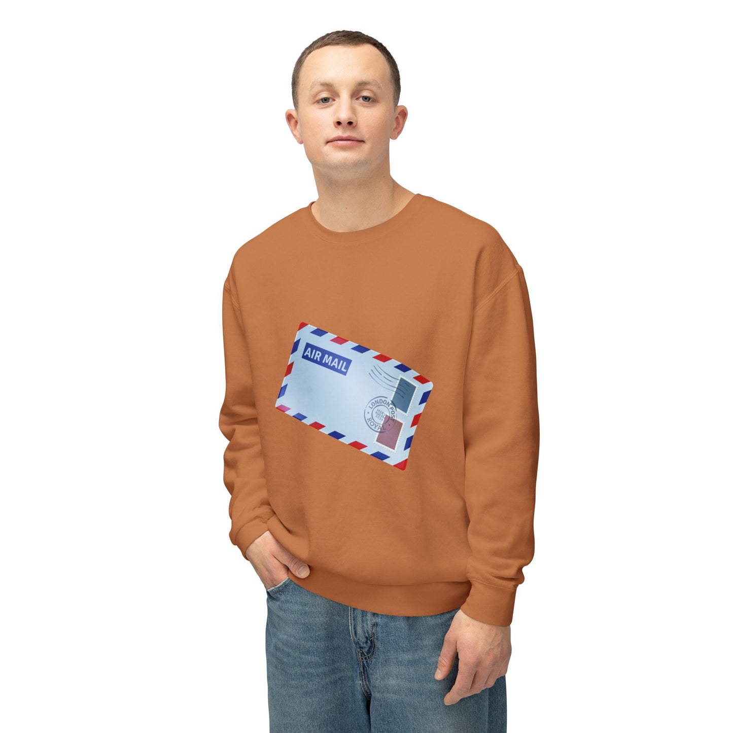 Unisex Lightweight Crewneck Sweatshirt -  British Air Mail