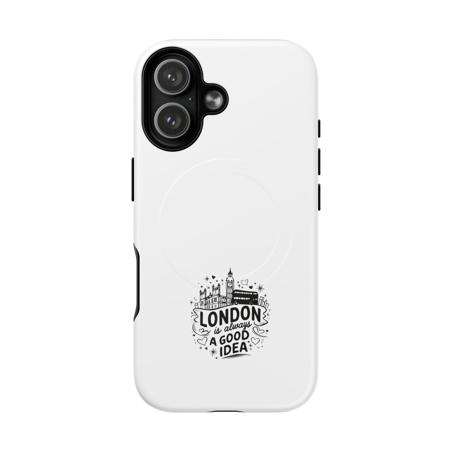 Tough Magnetic Phone Cases - London Is Always A Good Idea, Custom Phone Covers, Travel Gifts, Modern Phone Cases, Durable Cases, [...]