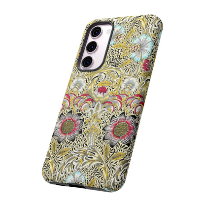 Floral Phone Case - Tough Cases, Floral Design, Stylish, Protective, Unique Gift for Her, Phone Accessories
