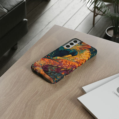 Dragon Art Phone Case, Tough Phone Cover, Fantasy Gift, Unique Mobile Accessory, Dragon Lover Gift, Stylish Protection