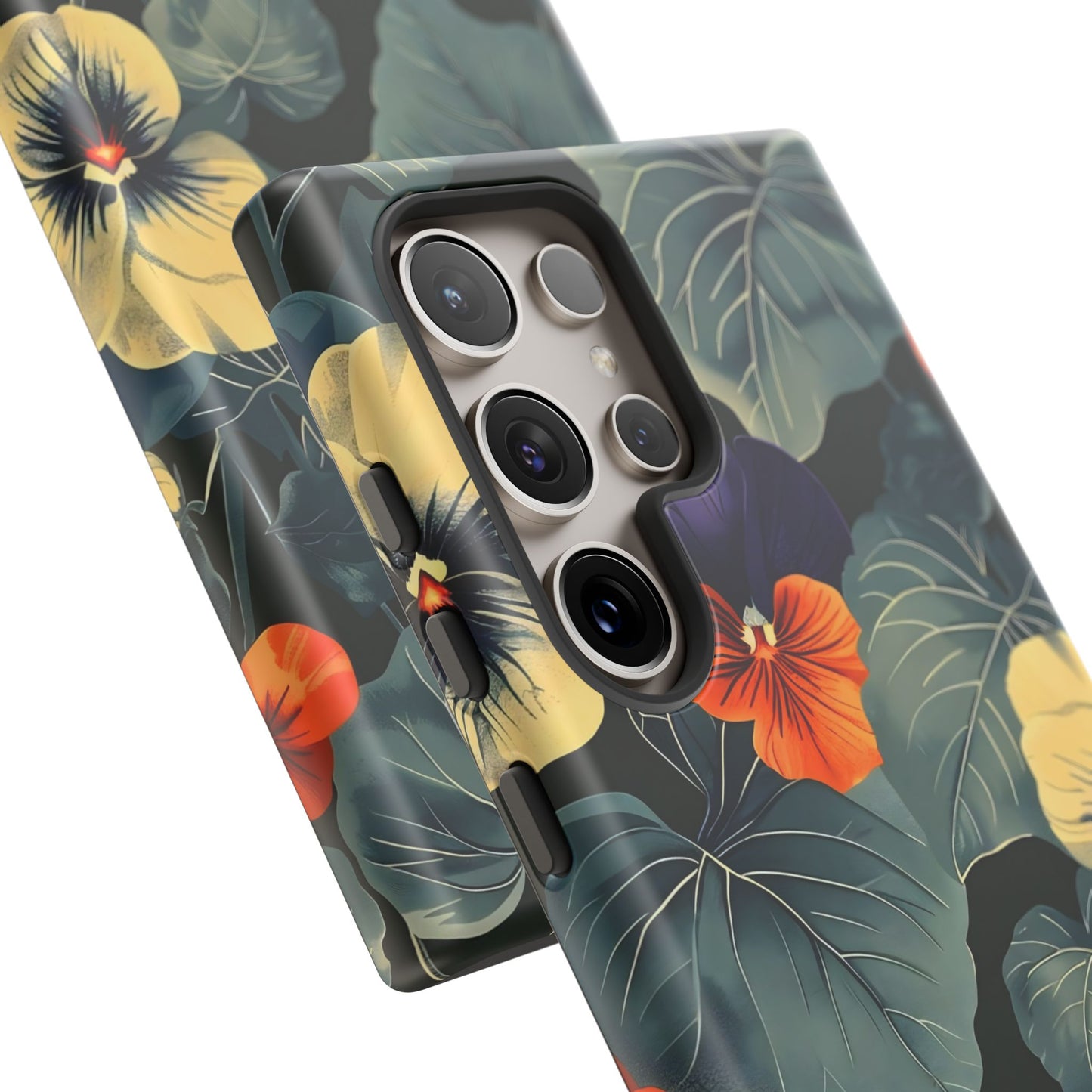 Tough Cases Floral iPhone Case, Tough Phone Cover, Stylish Floral Design, Gift for Her, Summer Vibe, Durable Protective Case