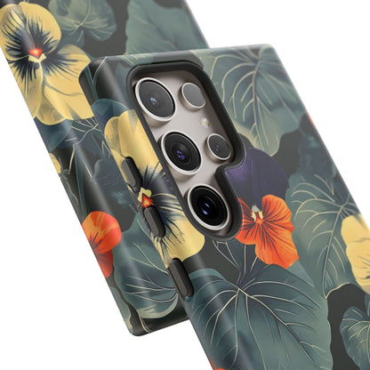 Tough Cases Floral iPhone Case, Tough Phone Cover, Stylish Floral Design, Gift for Her, Summer Vibe, Durable Protective Case