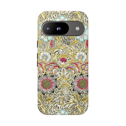 Floral Phone Case - Tough Cases, Floral Design, Stylish, Protective, Unique Gift for Her, Phone Accessories