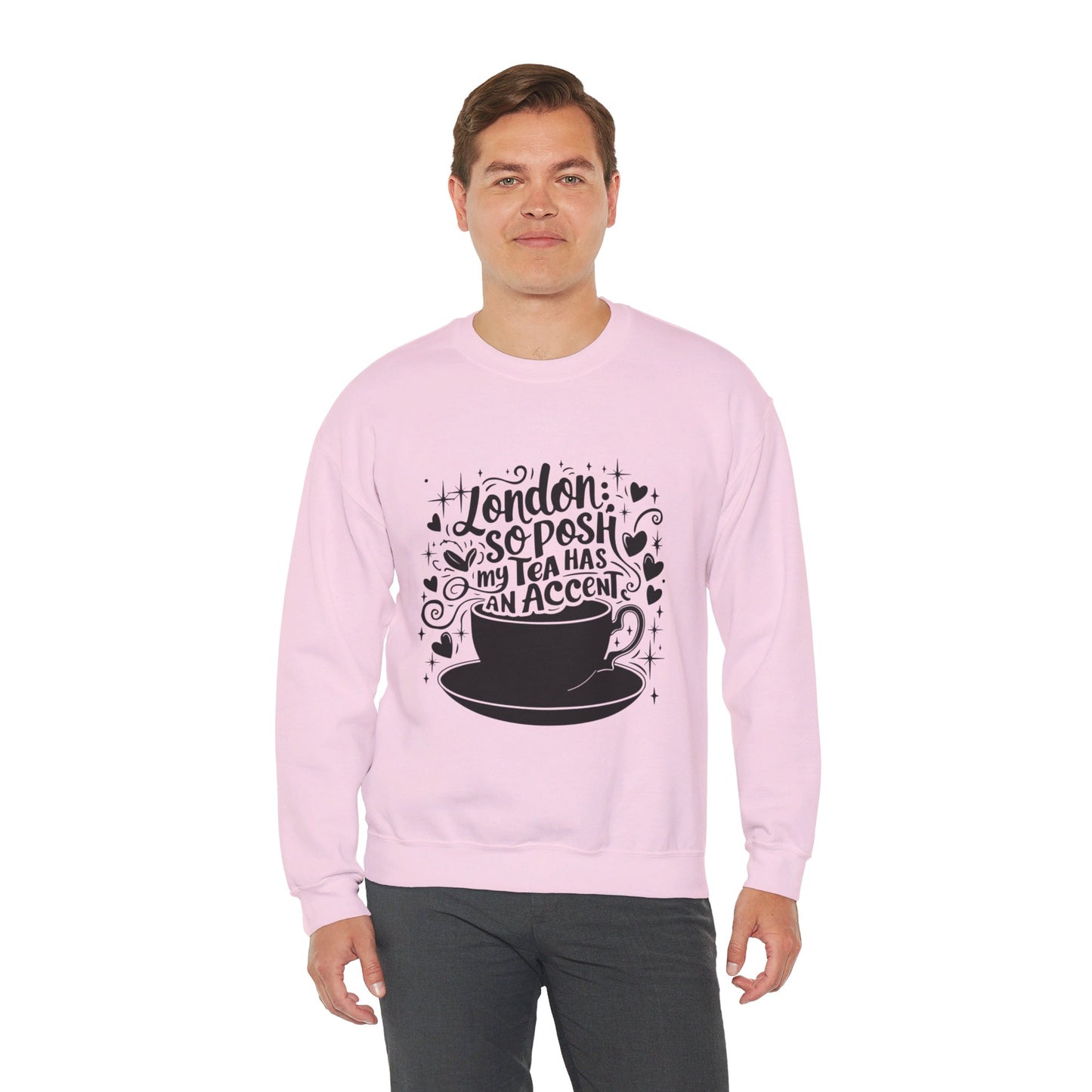 Unisex Heavy Blend™ Crewneck Sweatshirt Classy - London's Nostalgic Tea