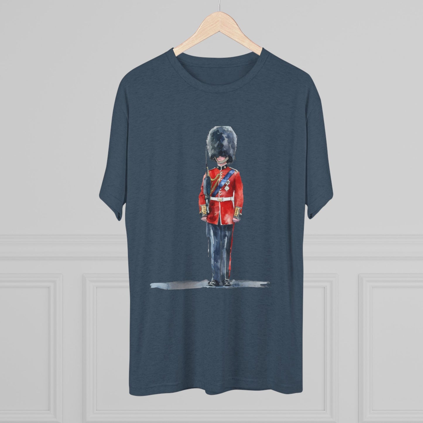 Red Jacket - Bodmin Keep: Cornwall's Army Museum Trendy Unisex Tri-Blend Crew Tee