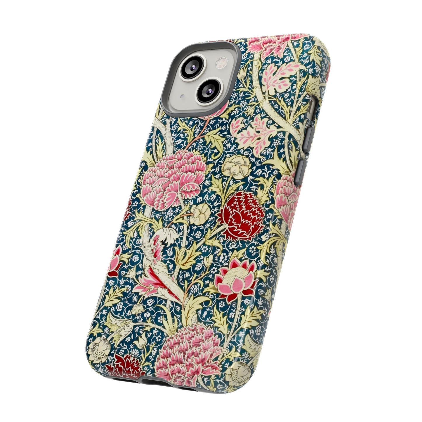 Floral Phone Case, Tough Cases, Durable Phone Cover, Stylish Phone Protector, Gift Idea for Nature Lovers, Floral Pattern Tech Accessories