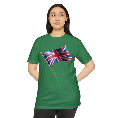 Unisex CVC Jersey T-shirt - The Flag of the United Kingdom