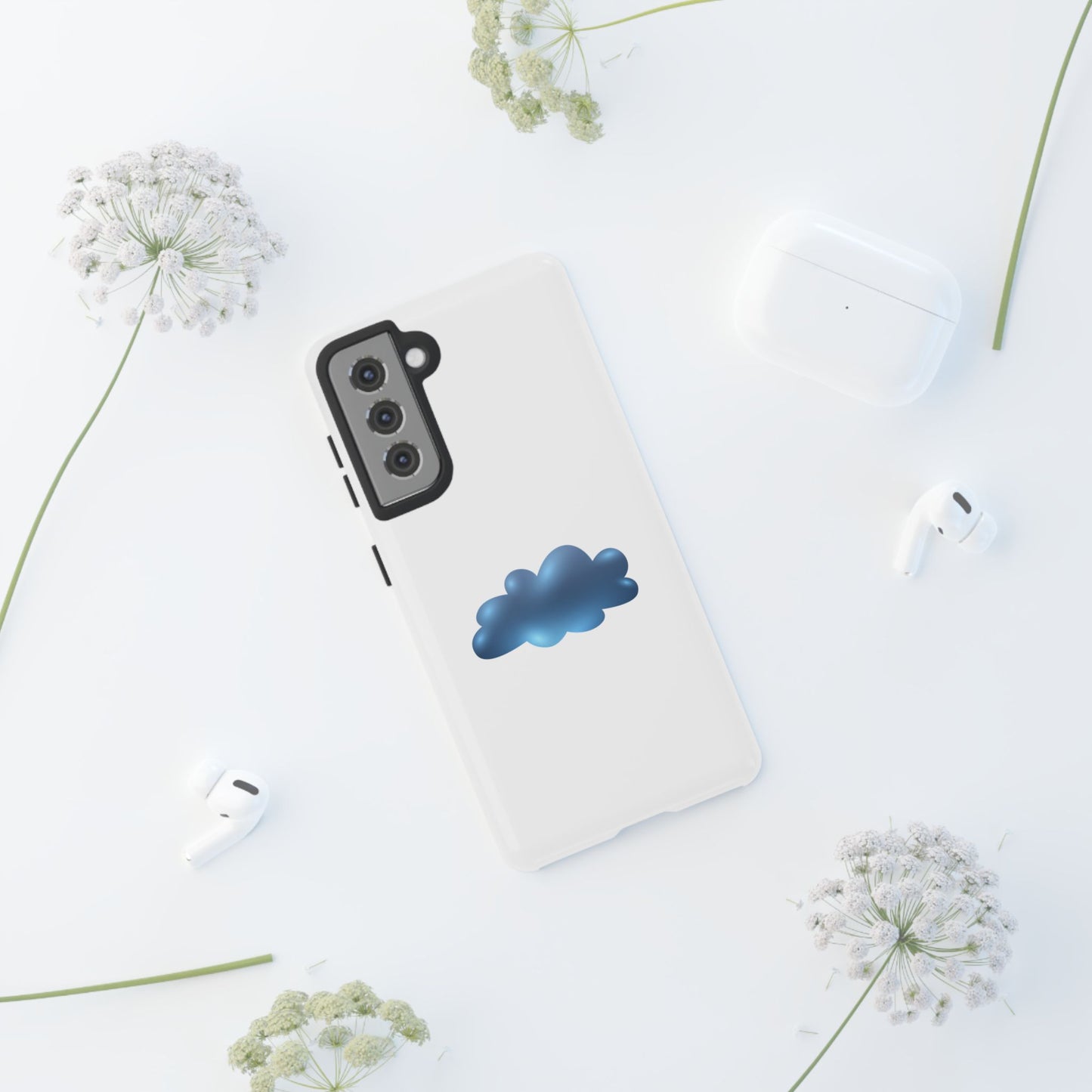 Cloud Design Phone Case - Tough Cases for Protection and Style