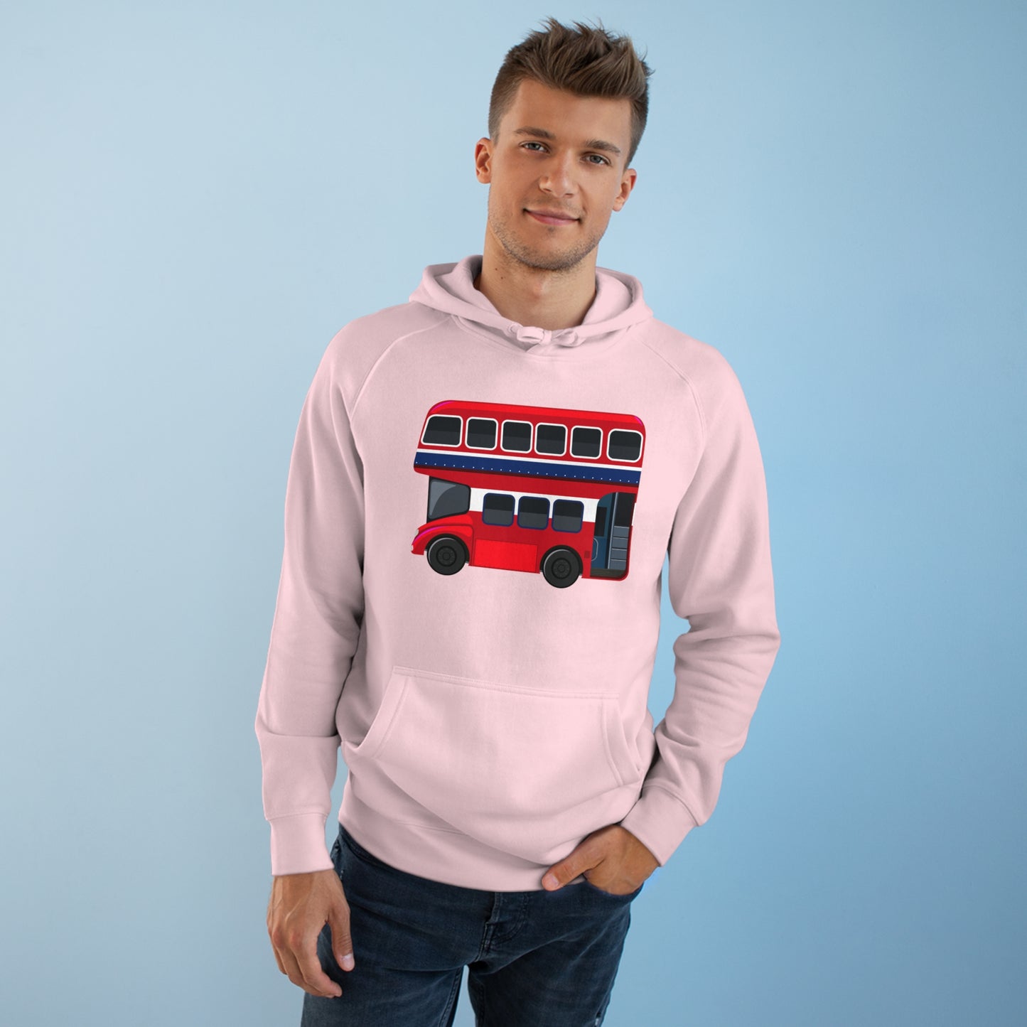 Unisex Hoodie - London Transport English Bus