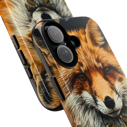 Fox Design Tough Phone Case - Nature Lover's Gift, Wildlife Accessory, Stylish Protection, Eco-Friendly Mobile Cover