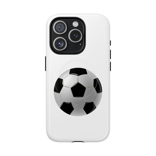 Durable Soccer Phone Case for Sports Lovers, Magnetic Phone Cover, Gift for Athletes, Soccer Fan Accessory, Sports Team Merchandise