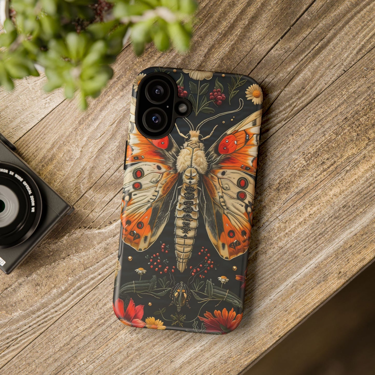 Artistic Butterfly Phone Case for Nature Lovers, Eco-friendly, Gift for Birthdays, Holidays, Unique Cell Phone Accessories