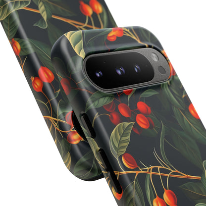 Tough Cases, Floral Phone Case, Nature-Inspired Tech, Unique Gift, Phone Accessory, Botanical Design, Fall Vibes
