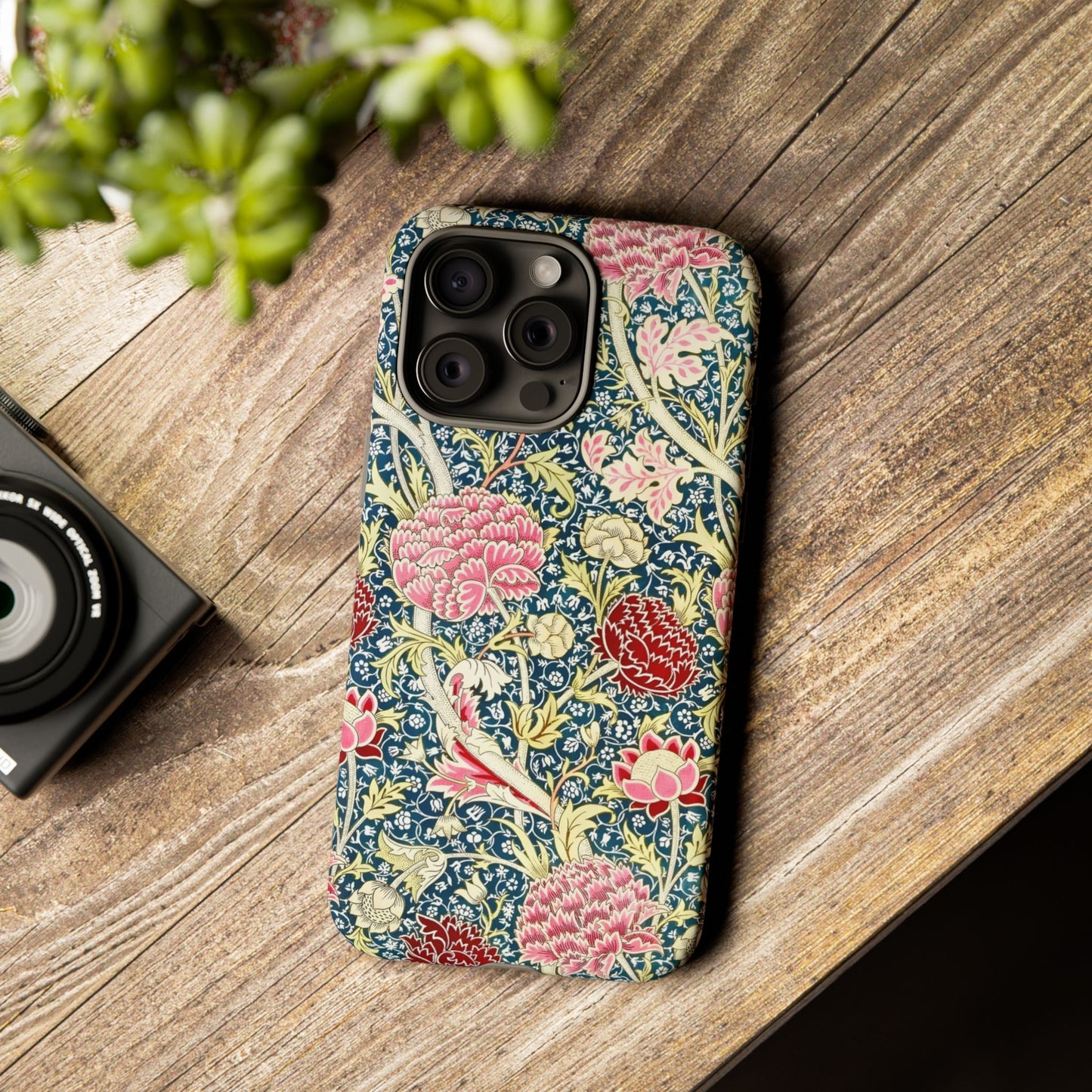 Floral Phone Case, Tough Cases, Durable Phone Cover, Stylish Phone Protector, Gift Idea for Nature Lovers, Floral Pattern Tech Accessories