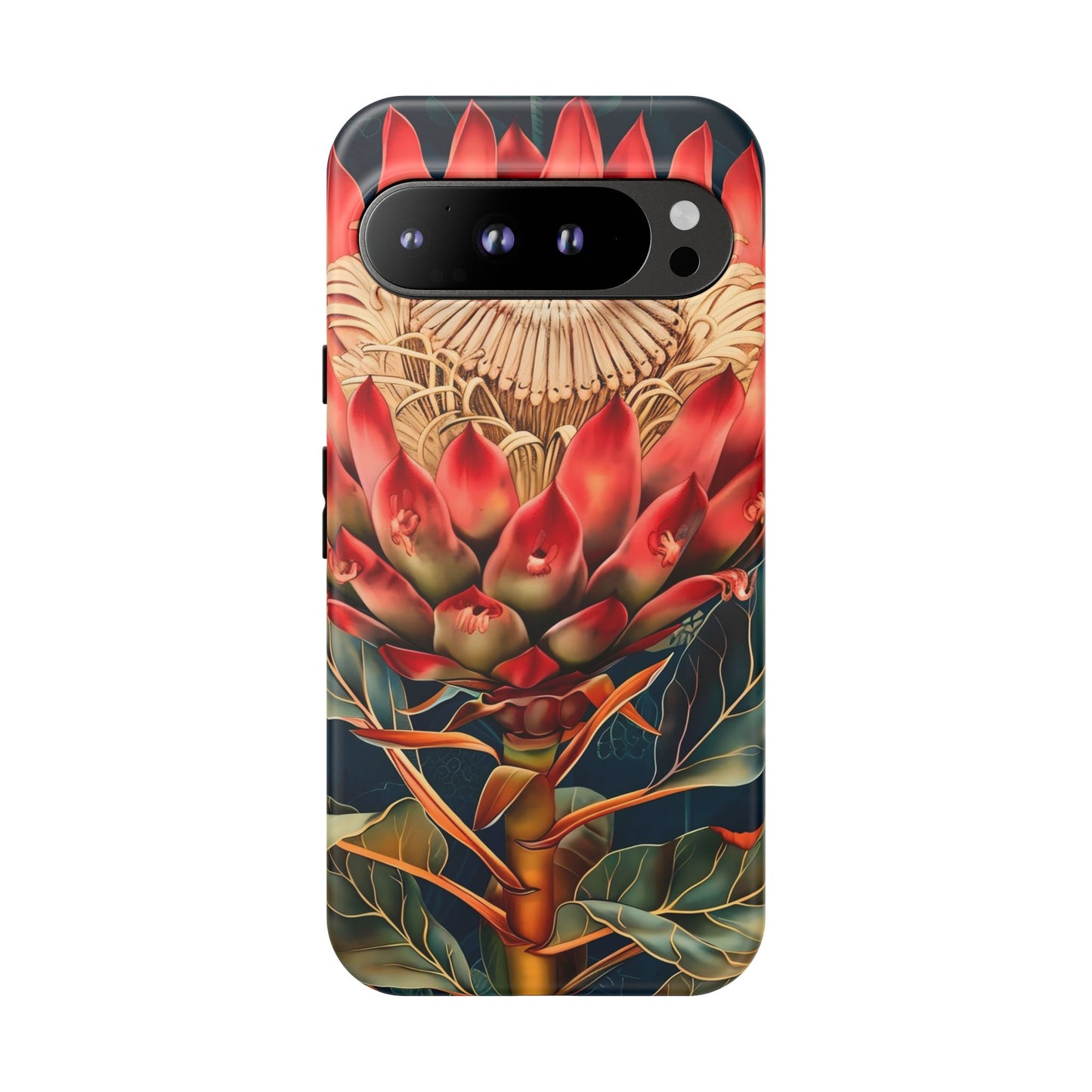 Tough Cases: Vibrant Floral Phone Case, Tough Phone Covers, Floral Art Cases, Nature Design Accessories, Gift for Nature Lovers