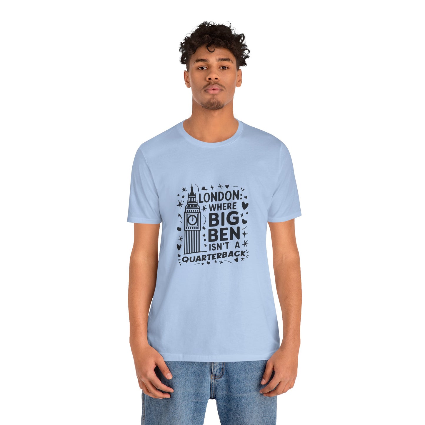 London's Big Ben Unisex Jersey Short Sleeve Tee