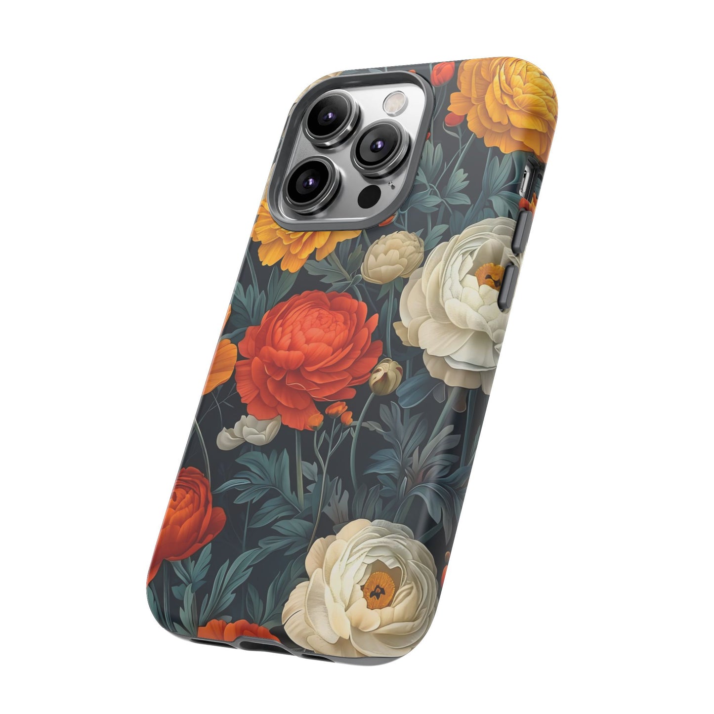 Floral Tough Case for Phones | Durable Floral Phone Cover, Boho Chic, Unique Gift for Her, Phone Protection, Flower Design