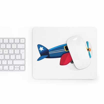Aviator Airplane Mouse Pad, Kids Room Decor, Office Accessory, Gift for Aviation Lovers, Aviation Decor, Pilot Gift