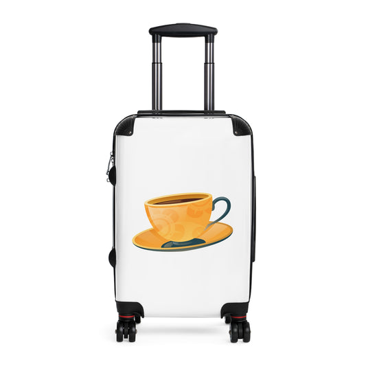 Tea Cup & Saucer - Suitcase