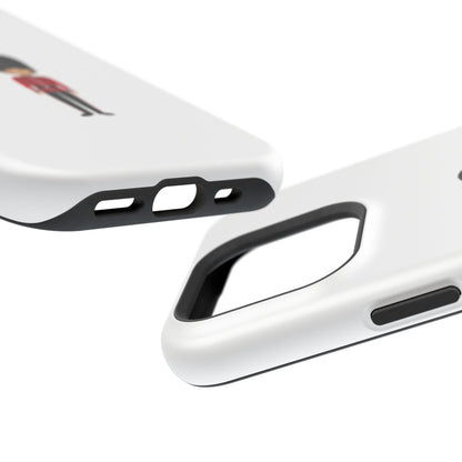 Charming Magnetic Phone Cases with Royal Guard Design, Fun Gift, Phone Accessory, Stylish Protection, Unique Phone Cover