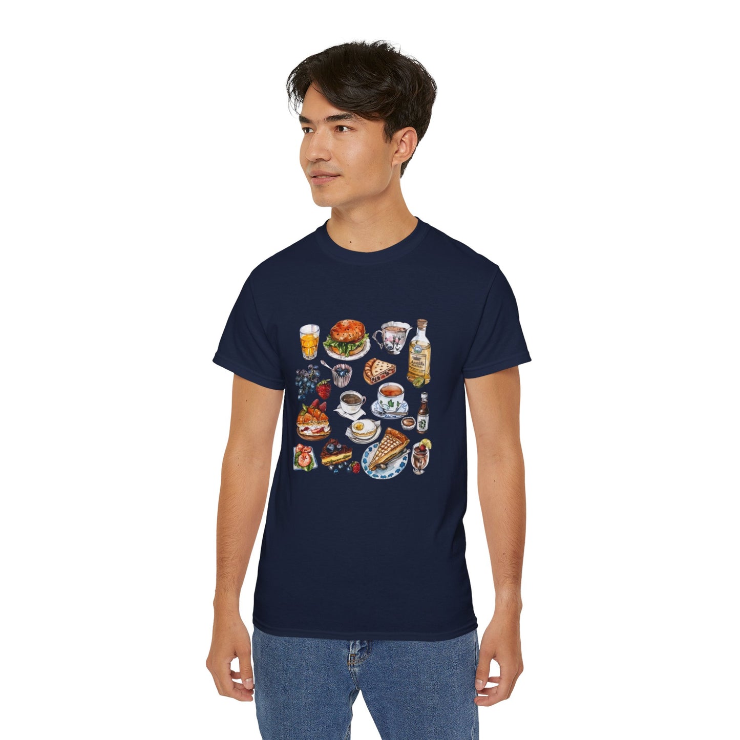 Unisex Ultra Cotton Tee - Retro English Icons