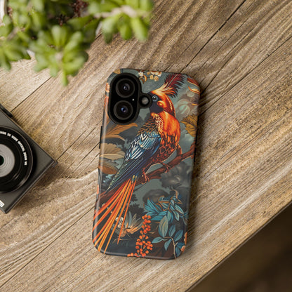 Tough Cases: Vibrant Bird Phone Case, Nature Lover Gift, Outdoor Adventure Accessory, Phone Protection, Wildlife Enthusiast