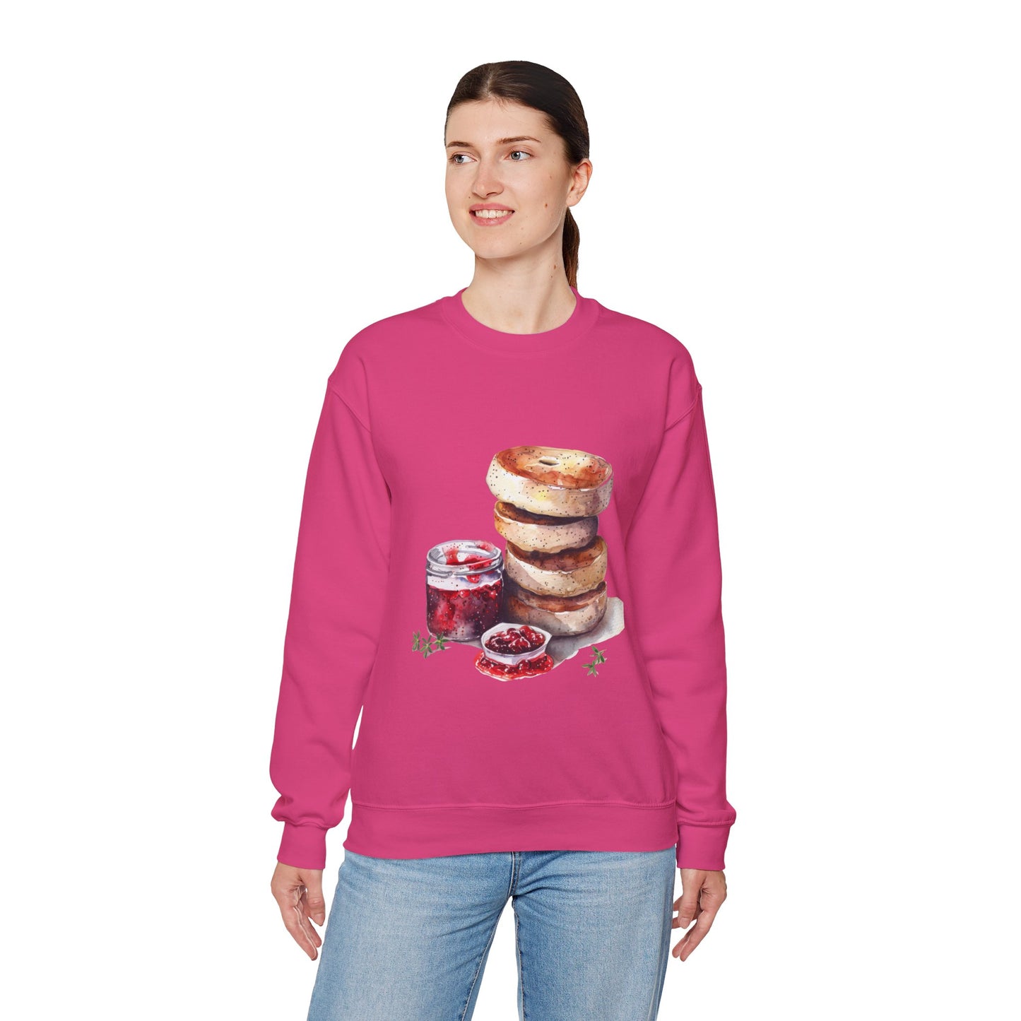 Unisex Heavy Blend™ Crewneck Sweatshirt - Royal Treats - British Cuisine with a Regal Twist