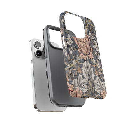 Floral Phone Case, Tough Cases for Stylish Protection, Flower Design, Gift for Her, Phone Accessories, Trendy Mobile Covers