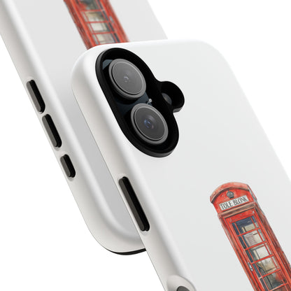 London Phone Booth Tough Case for Smartphones - Stylish Protection with a Unique Design