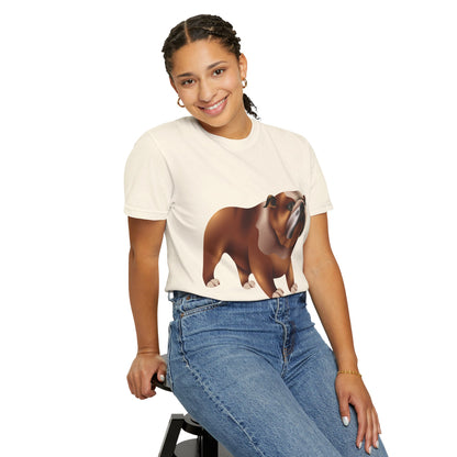 Unisex Garment-Dyed T-shirt - Lovely British Dog