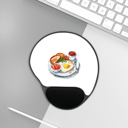 Food Lover Mouse Pad With Wrist Rest
