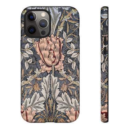 Floral Phone Case, Tough Cases for Stylish Protection, Flower Design, Gift for Her, Phone Accessories, Trendy Mobile Covers