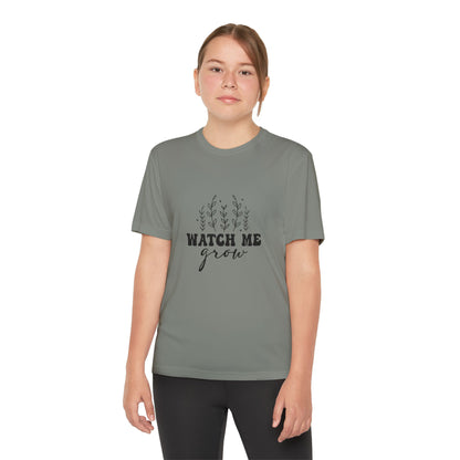 Youth Tee - "Watch Me Grow" Motivational Shirt