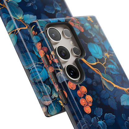 Artistic Phone Case with Floral Design, Tough Cases for iPhone, Nature-Inspired Accessory, Unique Gift for Her, Protective Cover
