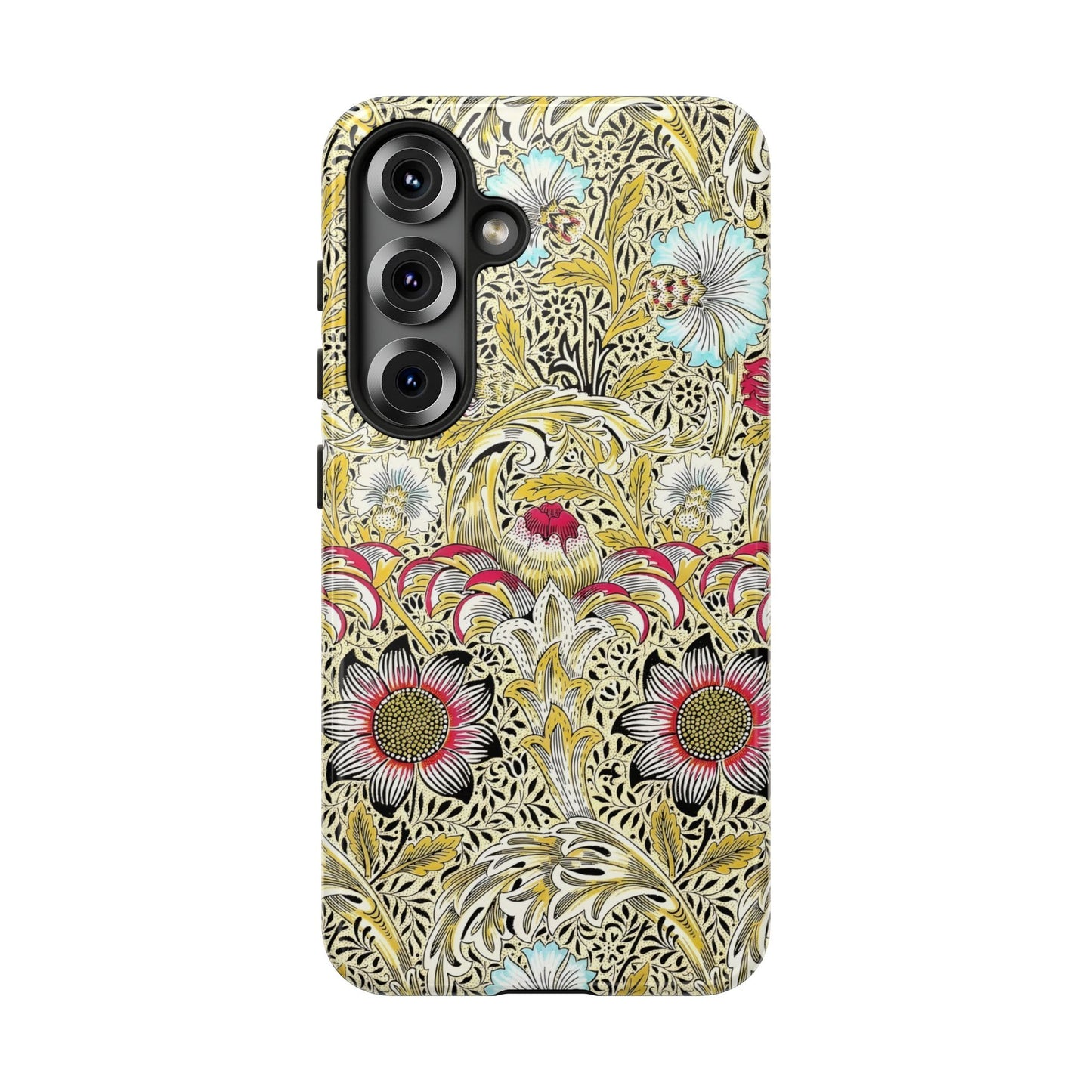 Floral Phone Case - Tough Cases, Floral Design, Stylish, Protective, Unique Gift for Her, Phone Accessories
