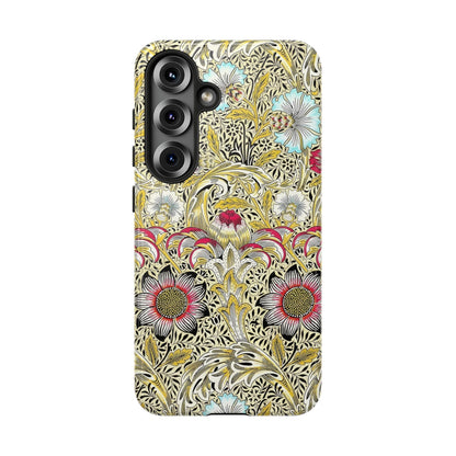 Floral Phone Case - Tough Cases, Floral Design, Stylish, Protective, Unique Gift for Her, Phone Accessories